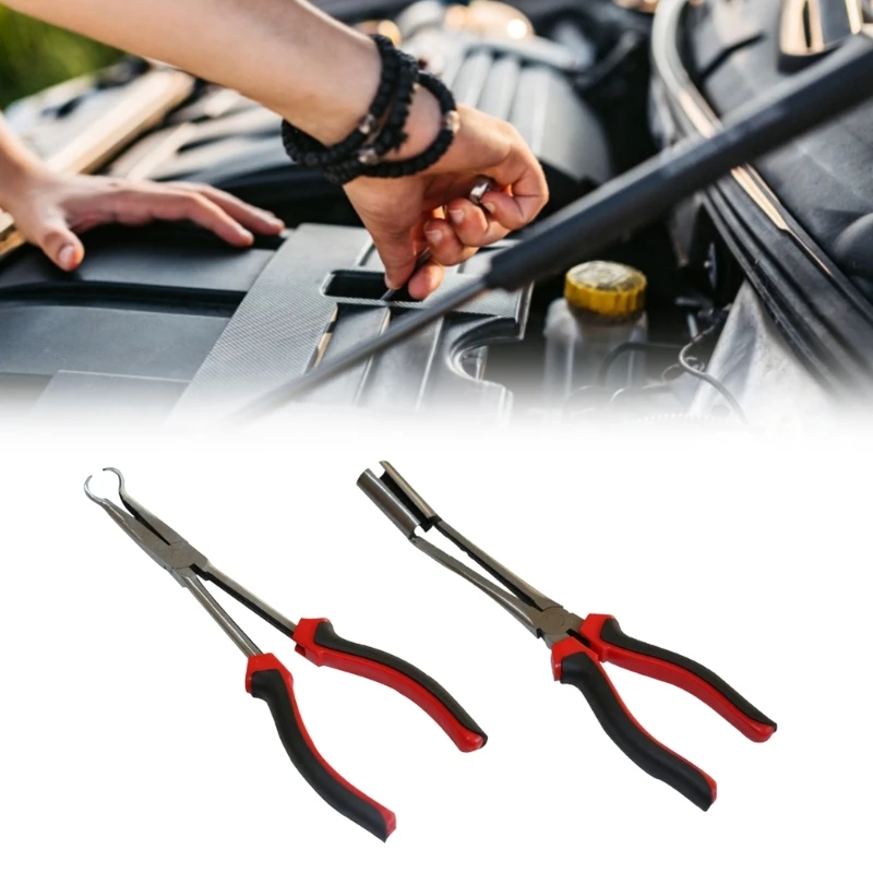 Car Wire Removal Pliers Long Nose Cylinder Cable Clamp Removal Tool for Car Engine Repair Gadgets
Car Wire Removal Pliers Long Nose Cylinder Cable Clamp Removal Tool for Car Engine Repair Gadgets