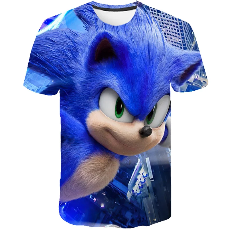 Children's summer cool 3D printed sonic T-shirt boys hip-hop T-shirt girls top casual clothing 4 5 6 7 8 9 10 11 12 13 14 years
Children's summer cool 3D printed sonic T-shirt boys hip-hop T-shirt girls top casual clothing 4 5 6 7 8 9 10 11 12 13 14 years