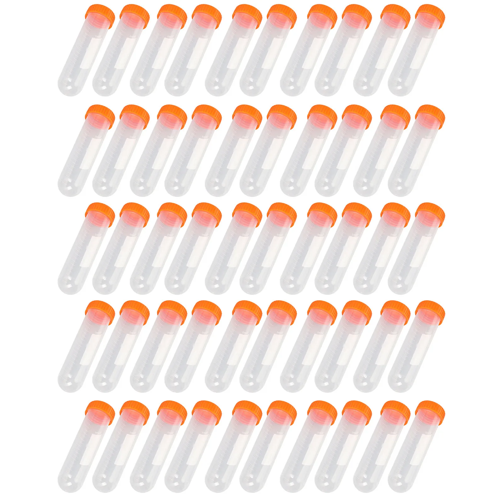 Centrifuge Tubes Accurate Scale Screw Lid Round Bottom 50ml Blank Area Laboratory Tubes Strong Plastic for Storage 
Centrifuge Tubes Accurate Scale Screw Lid Round Bottom 50ml Blank Area Laboratory Tubes Strong Plastic for Storage