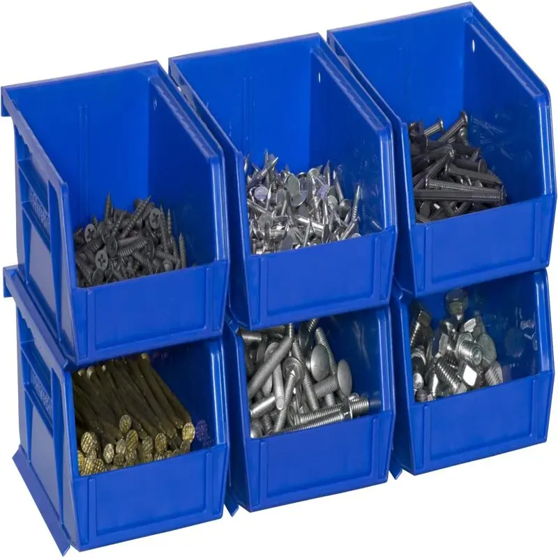 Mighty AkroBins 30210 Blue Stacking Organizer, Tidy Up Your Space with 24-Pack of 5"x4"x3" Storage Bins.
Mighty AkroBins 30210 Blue Stacking Organizer, Tidy Up Your Space with 24-Pack of 5"x4"x3" Storage Bins.