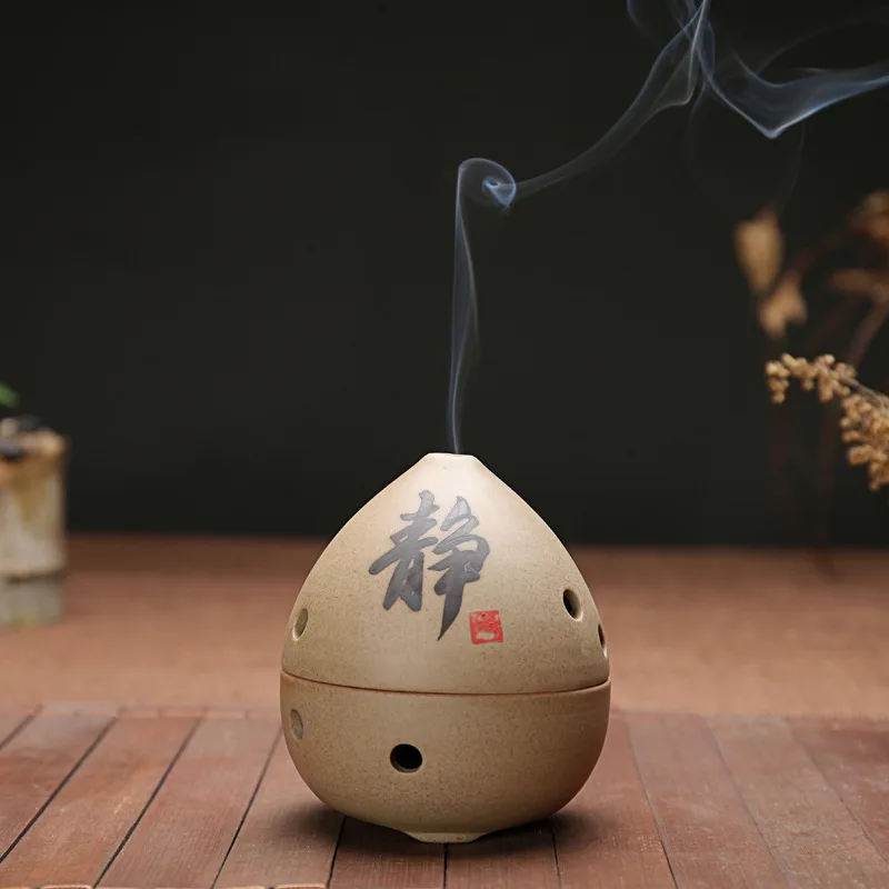 Crude Pottery Backflow Incense Burner With 10Pcs Incense Cones Ceramic Incense Coil Censer Towel Incense Holder
Crude Pottery Backflow Incense Burner With 10Pcs Incense Cones Ceramic Incense Coil Censer Towel Incense Holder