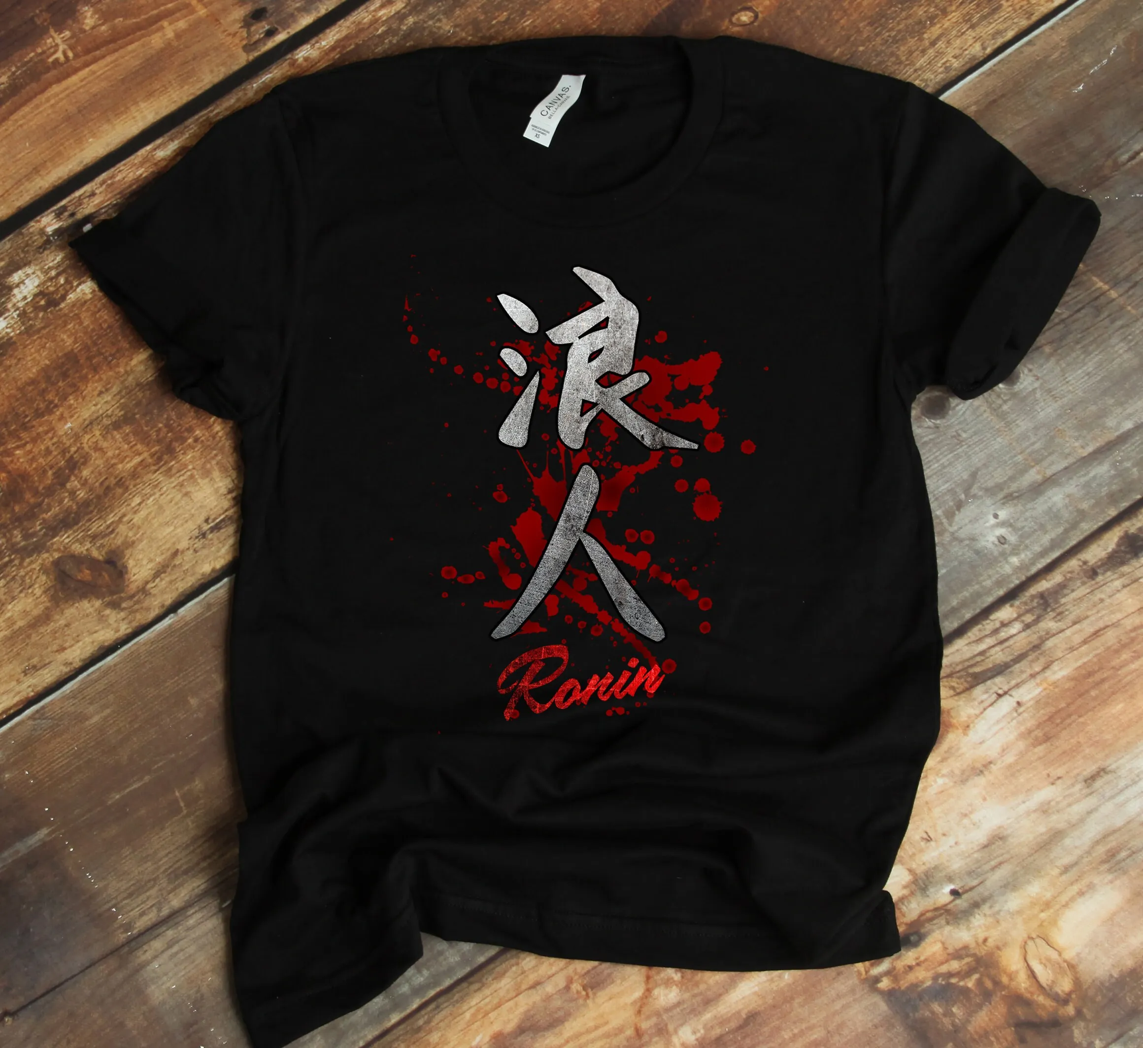 Футболка Ronin Japanese Kanji Culture Japan Lover Masterless Samurai For Feudal