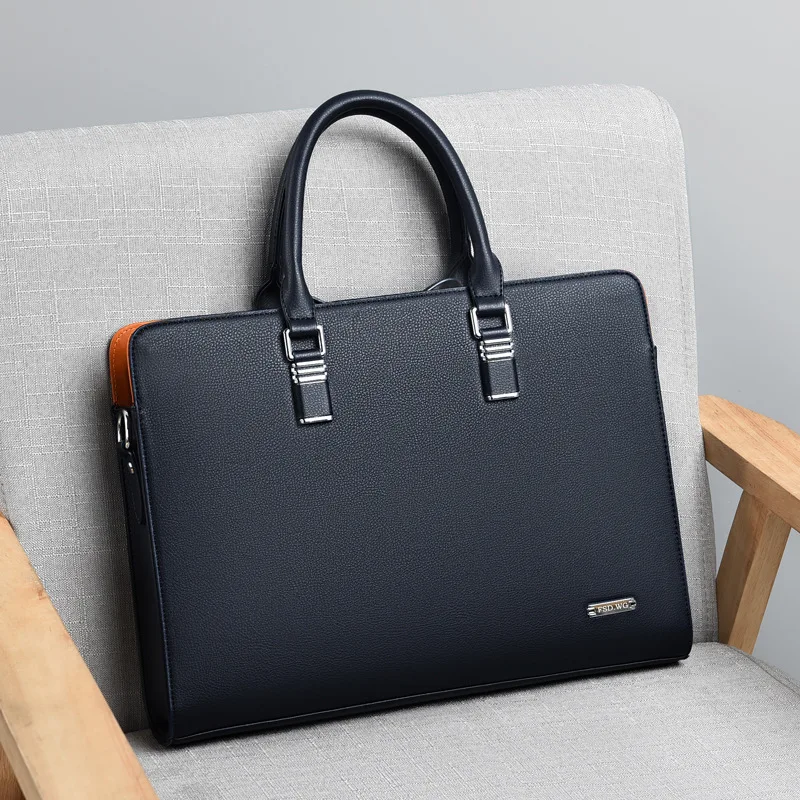 Leather Men's Briefcase Fashion Shoulder Bag for Man Business Bag for 14 Inch Laptop Casual Large Capacity Handbag
Leather Men's Briefcase Fashion Shoulder Bag for Man Business Bag for 14 Inch Laptop Casual Large Capacity Handbag