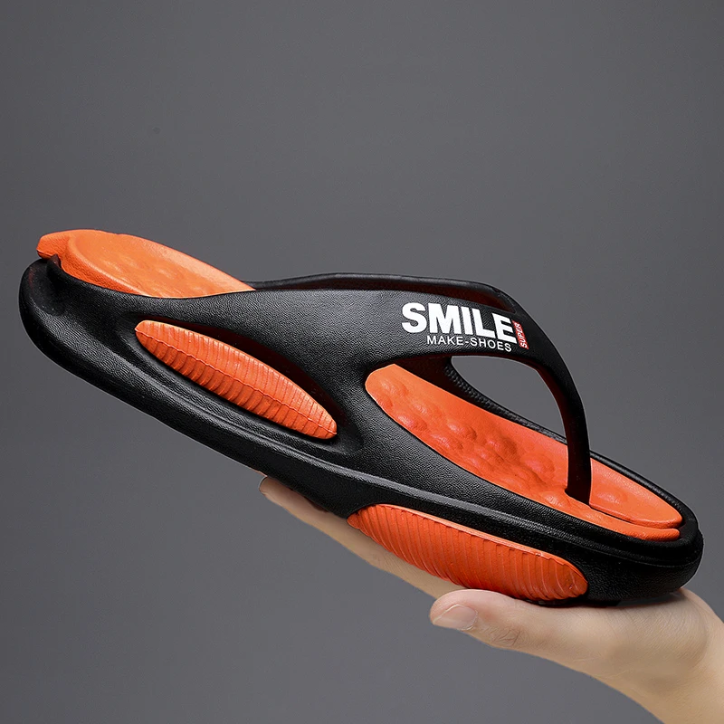 Summer Brand Fashion Flip Flop Men High Quality Non-Slip Outdoor Beach Flip Flops Men Flat Casual Slippers Men Chinelo Masculino 
Summer Brand Fashion Flip Flop Men High Quality Non-Slip Outdoor Beach Flip Flops Men Flat Casual Slippers Men Chinelo Masculino