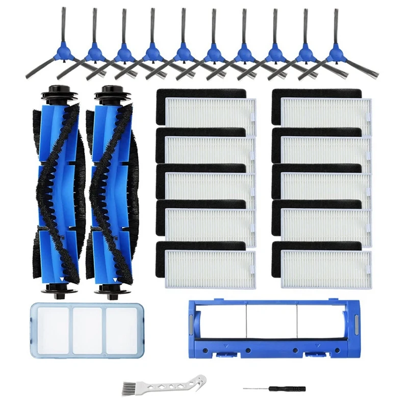 Primary/Filters, Side Brushes, Roller Brushes ,Guard Robotic Replacement Parts Compatible With Eufy 11S, 15C, 30, 30C, 12, 35C
Primary/Filters, Side Brushes, Roller Brushes ,Guard Robotic Replacement Parts Compatible With Eufy 11S, 15C, 30, 30C, 12, 35C