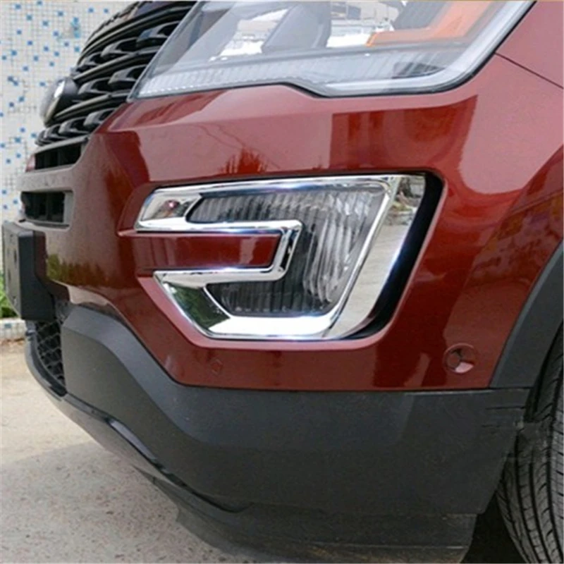 WELKINRY For Ford Explorer U502 5th Generation 2016 2017 2018 2019 ABS Chrome Car Head Front Fog Lamp Light Trim
WELKINRY For Ford Explorer U502 5th Generation 2016 2017 2018 2019 ABS Chrome Car Head Front Fog Lamp Light Trim
