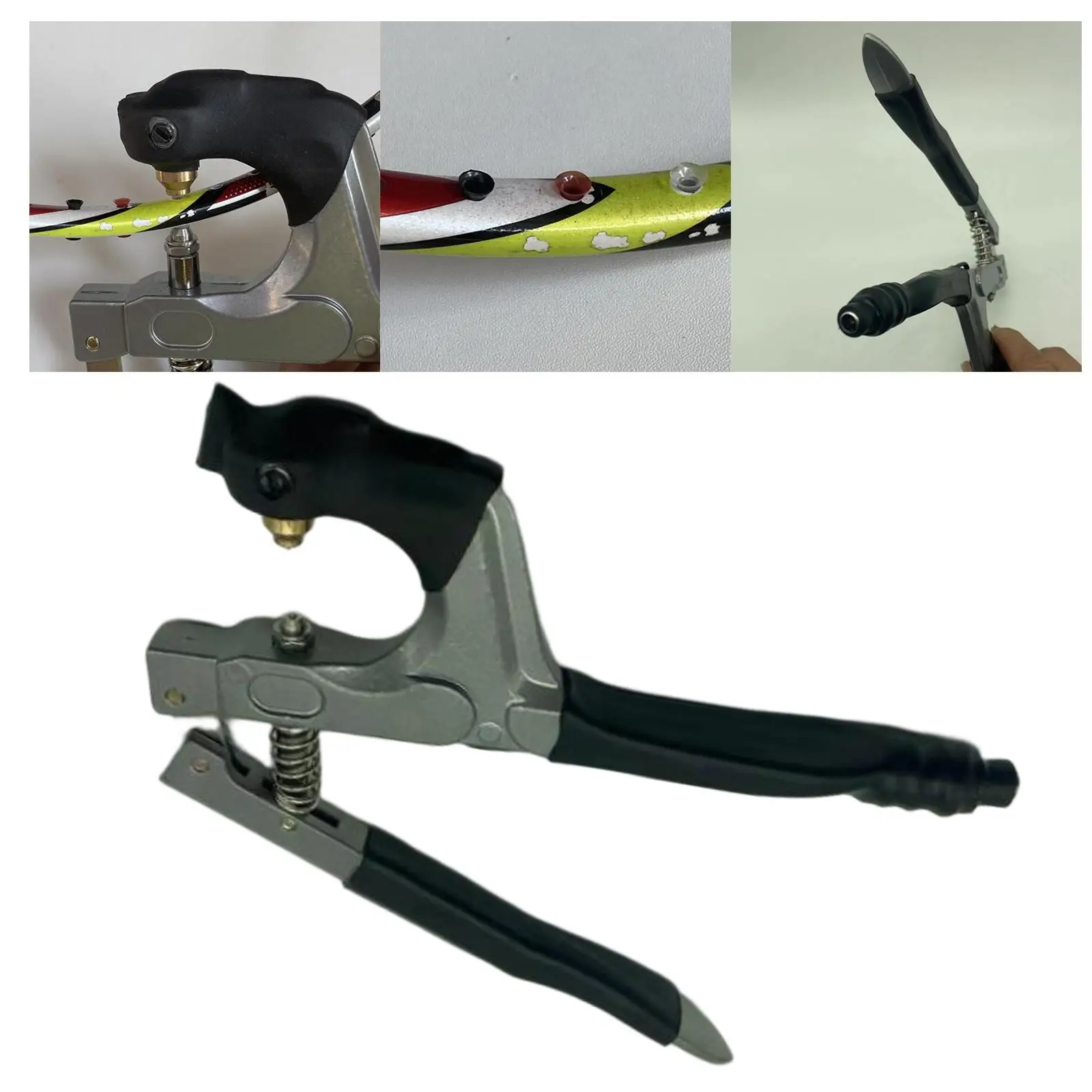 Professional Badminton Machine String Clamp Hot Pressure Pliers Racquet Racket Grommet Tool Crimping Pliers Durable Replacement
Professional Badminton Machine String Clamp Hot Pressure Pliers Racquet Racket Grommet Tool Crimping Pliers Durable Replacement