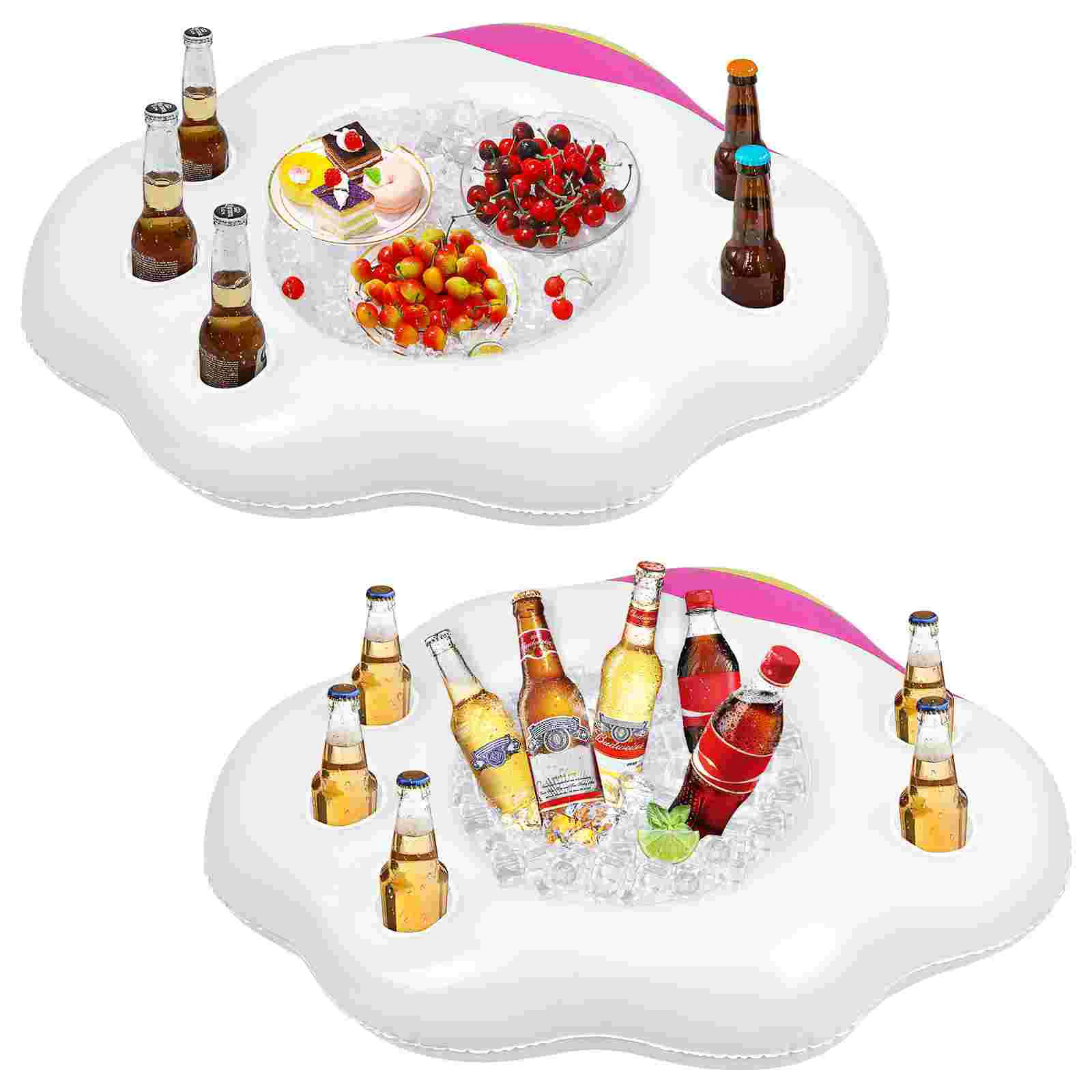 Ice Bar Pool Float Drink Inflatable Holder Pools Serving Tray Swimming Floating Summer Cooler
Ice Bar Pool Float Drink Inflatable Holder Pools Serving Tray Swimming Floating Summer Cooler