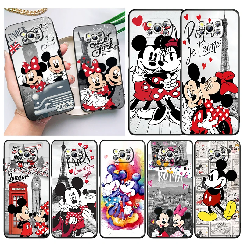 Paris Mickey Minne Art Phone Case For Xiaomi Mi Poco X4 X3 NFC F4 F3 GT M5 M5s M4 M3 Pro C40 C3 5G Soft Cover Black Funda
Paris Mickey Minne Art Phone Case For Xiaomi Mi Poco X4 X3 NFC F4 F3 GT M5 M5s M4 M3 Pro C40 C3 5G Soft Cover Black Funda