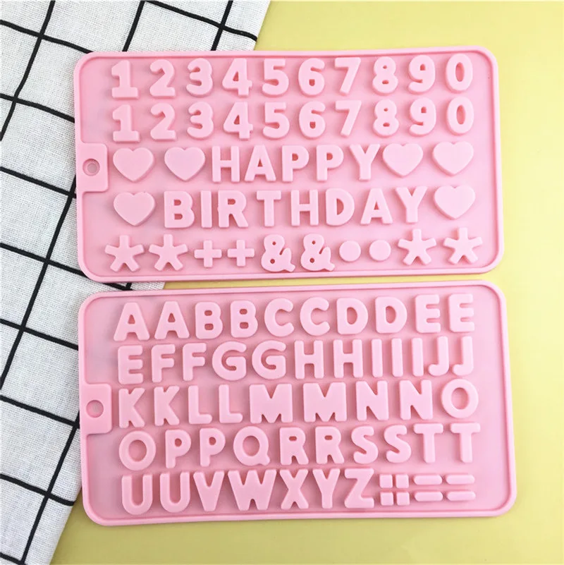 Numeric Letters Happy Birthday Flip Sugar Mold Silicone Chocolate Modeling Mold DIY Baking Tool
Numeric Letters Happy Birthday Flip Sugar Mold Silicone Chocolate Modeling Mold DIY Baking Tool