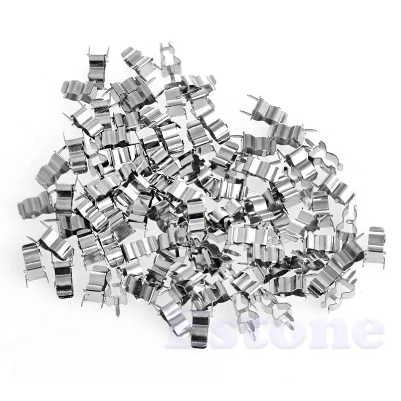 100 Pack Universal Fuses Welding Holder Fast Blow Fuse Clip for 5x20mm/0.20x0.79'' Glass Ceramic Tube Quick Fuse 
100 Pack Universal Fuses Welding Holder Fast Blow Fuse Clip for 5x20mm/0.20x0.79'' Glass Ceramic Tube Quick Fuse
