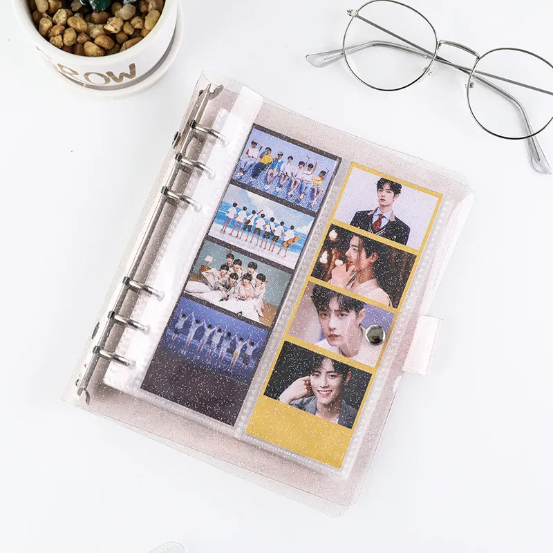 100 sheet 4 continuous shooting photo album for cards binder photocards holder instax mini film collect book life four cut album
100 sheet 4 continuous shooting photo album for cards binder photocards holder instax mini film collect book life four cut album