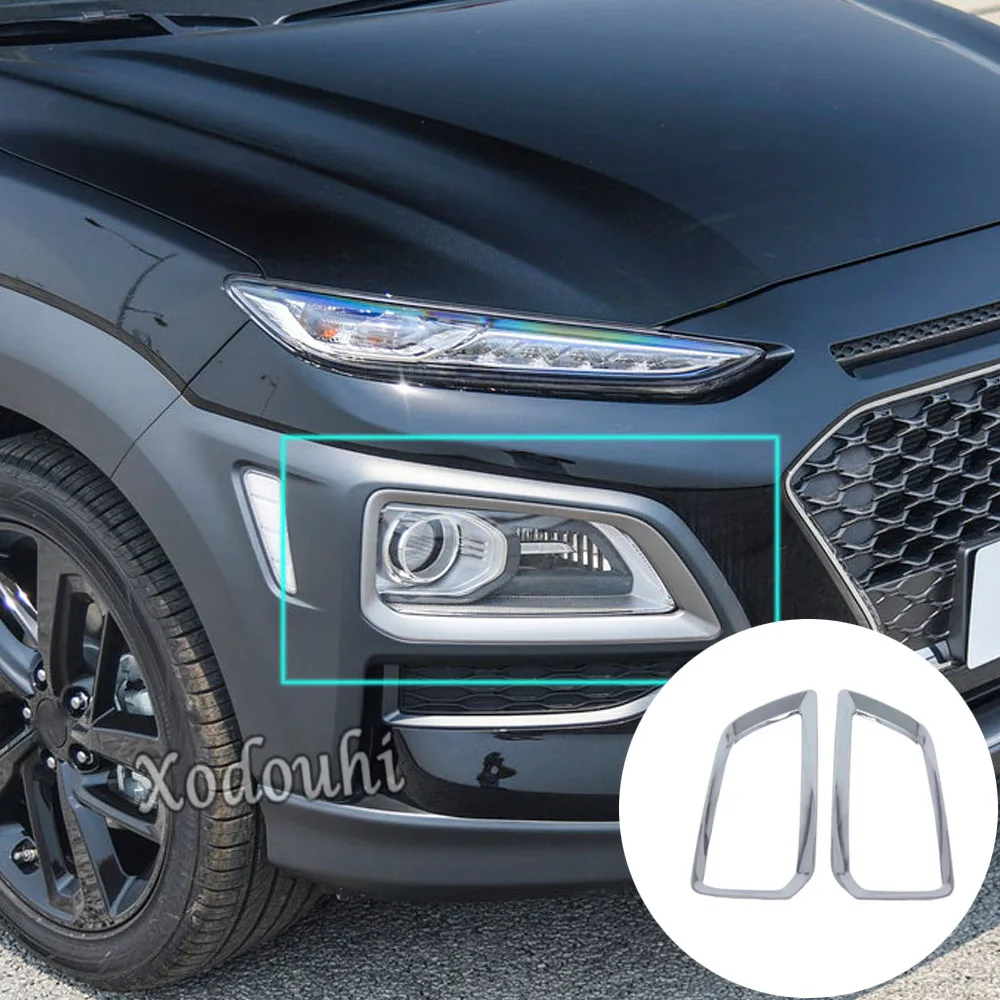 Car Head Front Fog Light Lamp Frame Stick Eyebrow ABS Chrome Cover Trim For Hyundai Kona Encino Kauai 2017 2018 2019 2020 2021
Car Head Front Fog Light Lamp Frame Stick Eyebrow ABS Chrome Cover Trim For Hyundai Kona Encino Kauai 2017 2018 2019 2020 2021