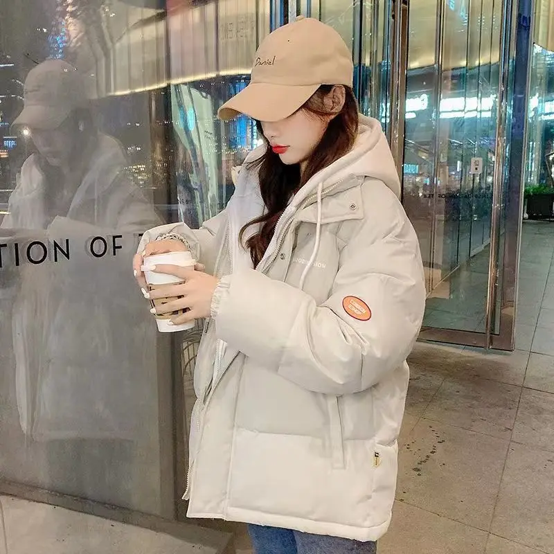 2022 Winter New Down Padded Jacket Women's Thick Warm Loose Hooded Bread Jacket Women's Winter Short Padded Jacket
2022 Winter New Down Padded Jacket Women's Thick Warm Loose Hooded Bread Jacket Women's Winter Short Padded Jacket