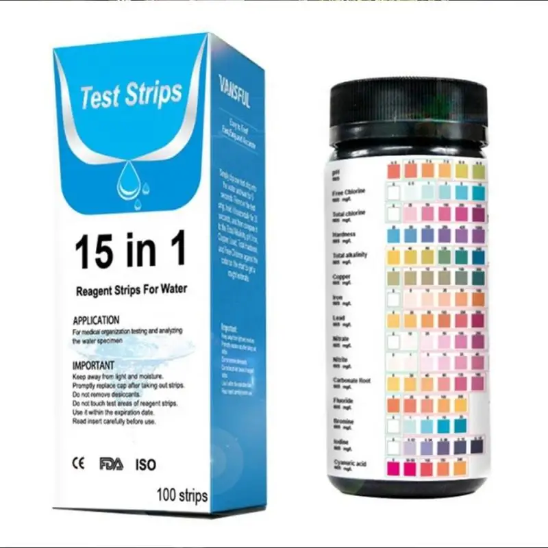Aquarium Inspection Paper Swimming Pool Water Bath Water Pond Water Water Quality Test Paper Suitable For Drinking Water Pet
Aquarium Inspection Paper Swimming Pool Water Bath Water Pond Water Water Quality Test Paper Suitable For Drinking Water Pet