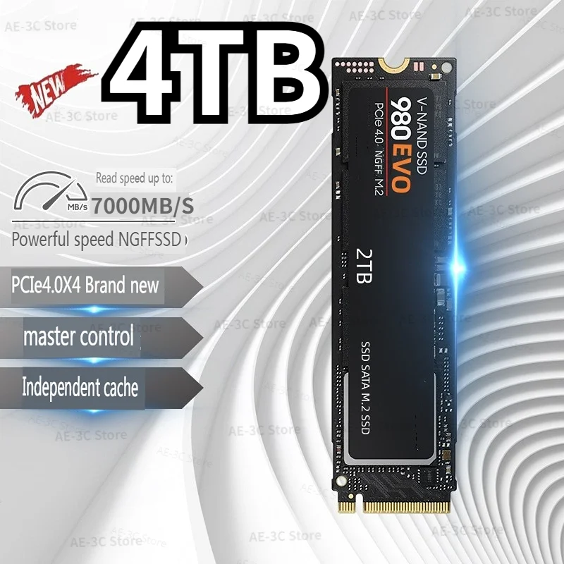 NGFF SSD Original 4TB M.2 SSD 2TB hard Drive 980EVO NVMe pcie 970 PRO Hdd Hard Disk Internal For Lapto /Desktop ps5 Жесткий диск
NGFF SSD Original 4TB M.2 SSD 2TB hard Drive 980EVO NVMe pcie 970 PRO Hdd Hard Disk Internal For Lapto /Desktop ps5 Жесткий диск