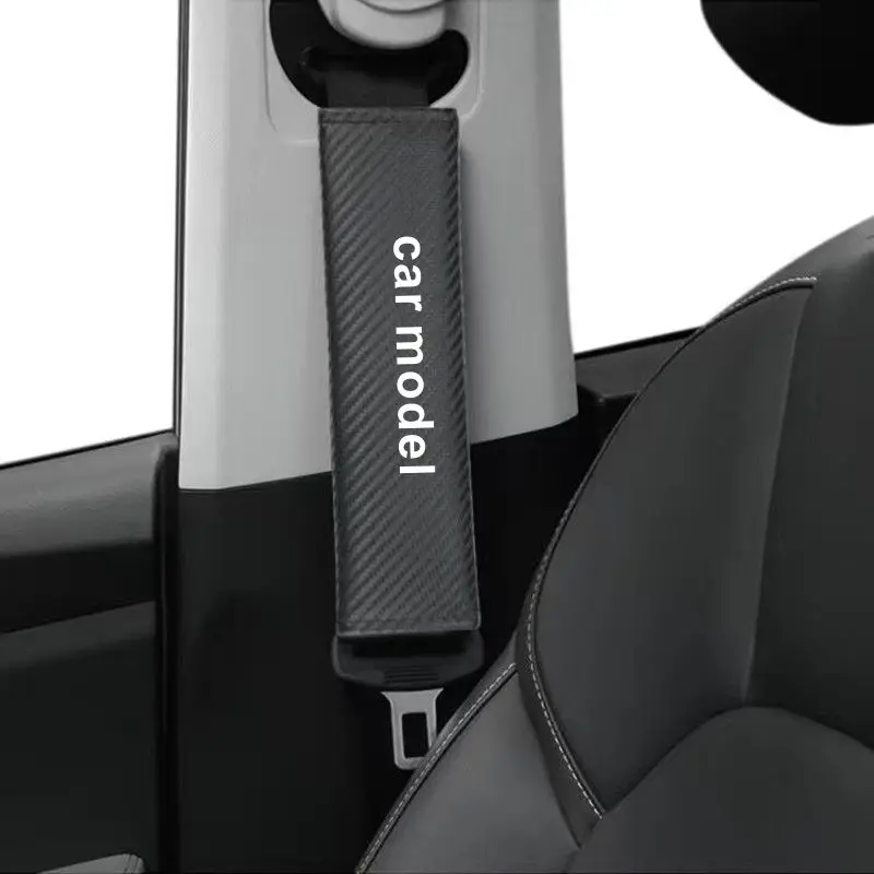 For Cadillac XT4 XT5 XT6 CTS ATSL XTS CT4 CT5 Escalade STS SLS ELR Car logo carbon fiber seat belt protection shoulder pad cover
For Cadillac XT4 XT5 XT6 CTS ATSL XTS CT4 CT5 Escalade STS SLS ELR Car logo carbon fiber seat belt protection shoulder pad cover