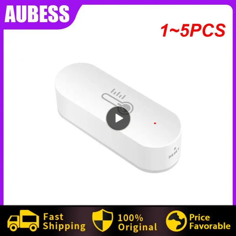 1~5PCS Tuya WiFi Temperature Humidity Sensor Smart Life APP Monitor Smart Home Work With Alexa Home No Hub Required
1~5PCS Tuya WiFi Temperature Humidity Sensor Smart Life APP Monitor Smart Home Work With Alexa Home No Hub Required