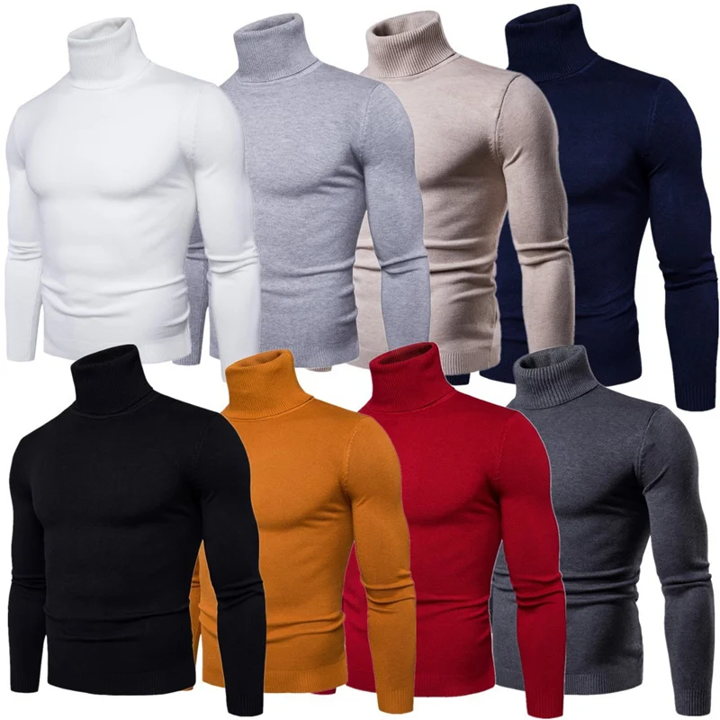 Autumn Winter Men's Warm Turtleneck Sweater High Quality Fashion Casual Pullover Thick Sweater Male Brand Slim knitting shirt
Autumn Winter Men's Warm Turtleneck Sweater High Quality Fashion Casual Pullover Thick Sweater Male Brand Slim knitting shirt