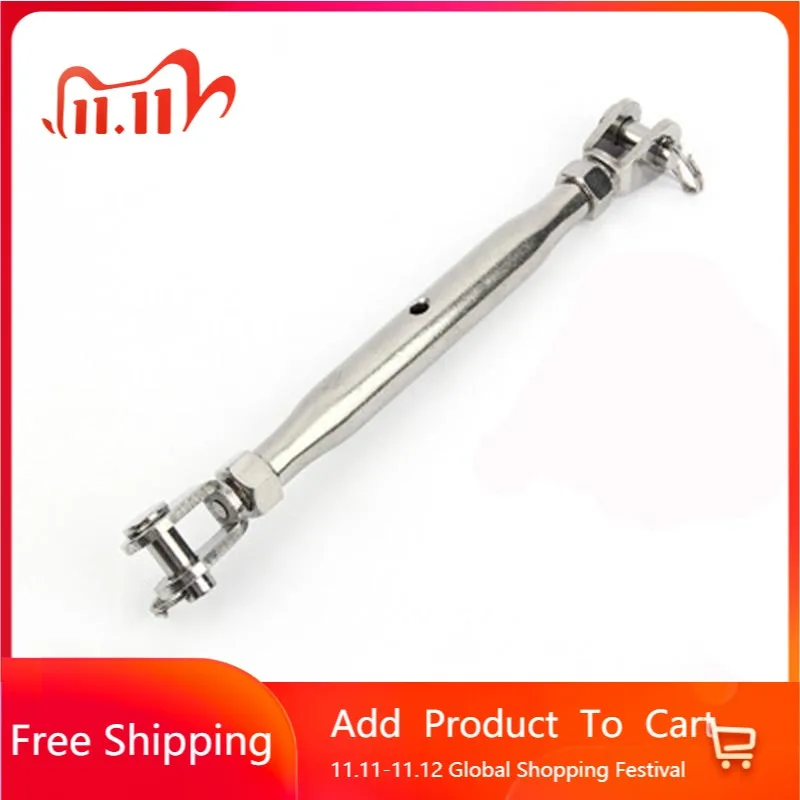 M5 M6 M8 Stainless Steel 304 Turnbuckle Rigging Screw Closed Body Jaw Jaw Turnbuckle Portable For Steel Wire Rope Chain bolts
M5 M6 M8 Stainless Steel 304 Turnbuckle Rigging Screw Closed Body Jaw Jaw Turnbuckle Portable For Steel Wire Rope Chain bolts