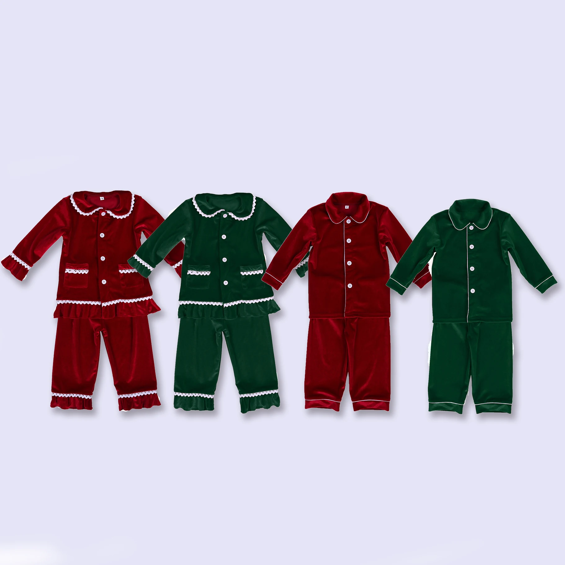 2022 Lots Stock XMAS Green Velvet Christmas Family Pyjamas for Kids Girls Baby PJS Toddler Women Free Shipping Pajamas Outfits
2022 Lots Stock XMAS Green Velvet Christmas Family Pyjamas for Kids Girls Baby PJS Toddler Women Free Shipping Pajamas Outfits