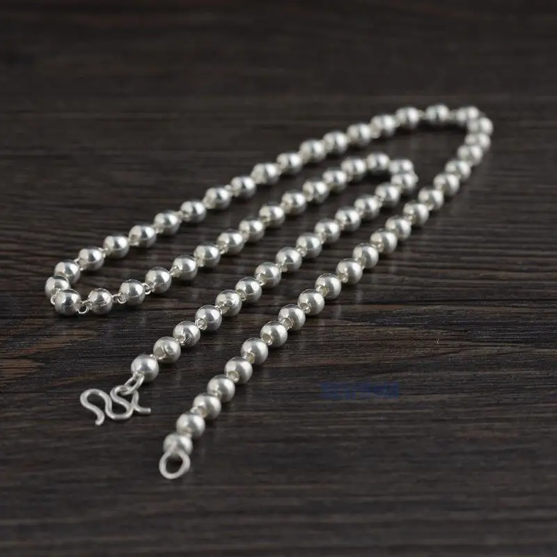 Plain Silver Chain S925 Silver Hollow Silver Beads Wholesale Female Models W Silver Buckle Necklace
Plain Silver Chain S925 Silver Hollow Silver Beads Wholesale Female Models W Silver Buckle Necklace