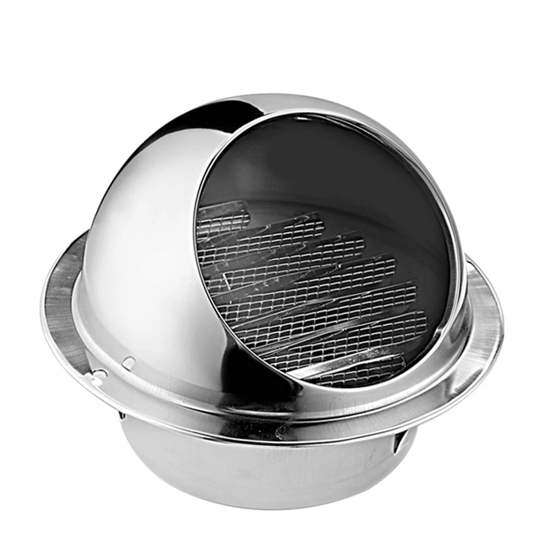 5X 304 Stainless Steel Air Vent Round Grille Ventilation Cover Wall Vent Outlet 4 Inch
5X 304 Stainless Steel Air Vent Round Grille Ventilation Cover Wall Vent Outlet 4 Inch