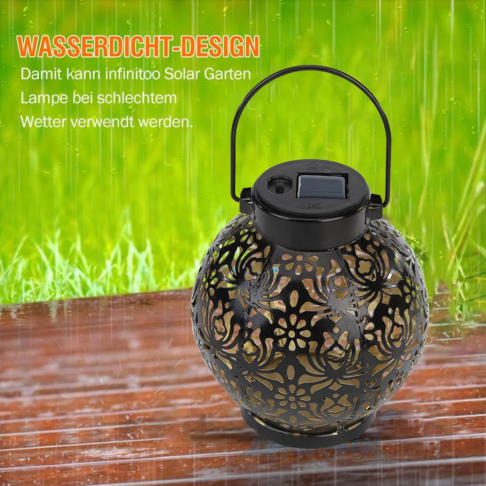 Solar LED Lamp Vintage Outdoor Garden Iron Lawn Path Landscape Hanging Lantern Automatically Recharging Fence Landscape
Solar LED Lamp Vintage Outdoor Garden Iron Lawn Path Landscape Hanging Lantern Automatically Recharging Fence Landscape