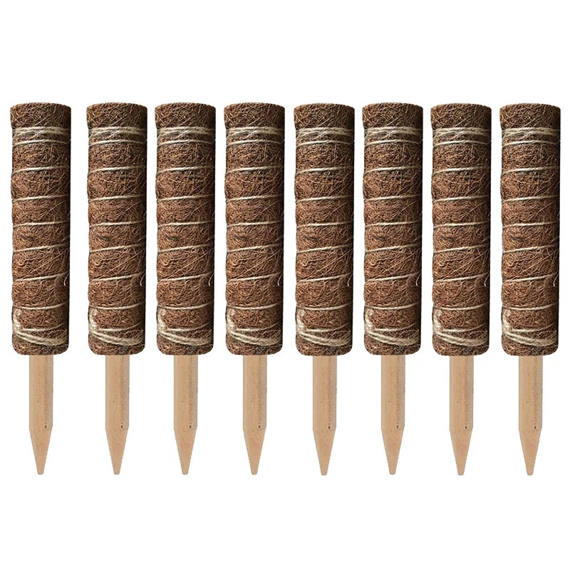 8Pcs Coir Totem Pole Coir Moss Totem Pole For Plant Support Extension Climbing Plants
8Pcs Coir Totem Pole Coir Moss Totem Pole For Plant Support Extension Climbing Plants