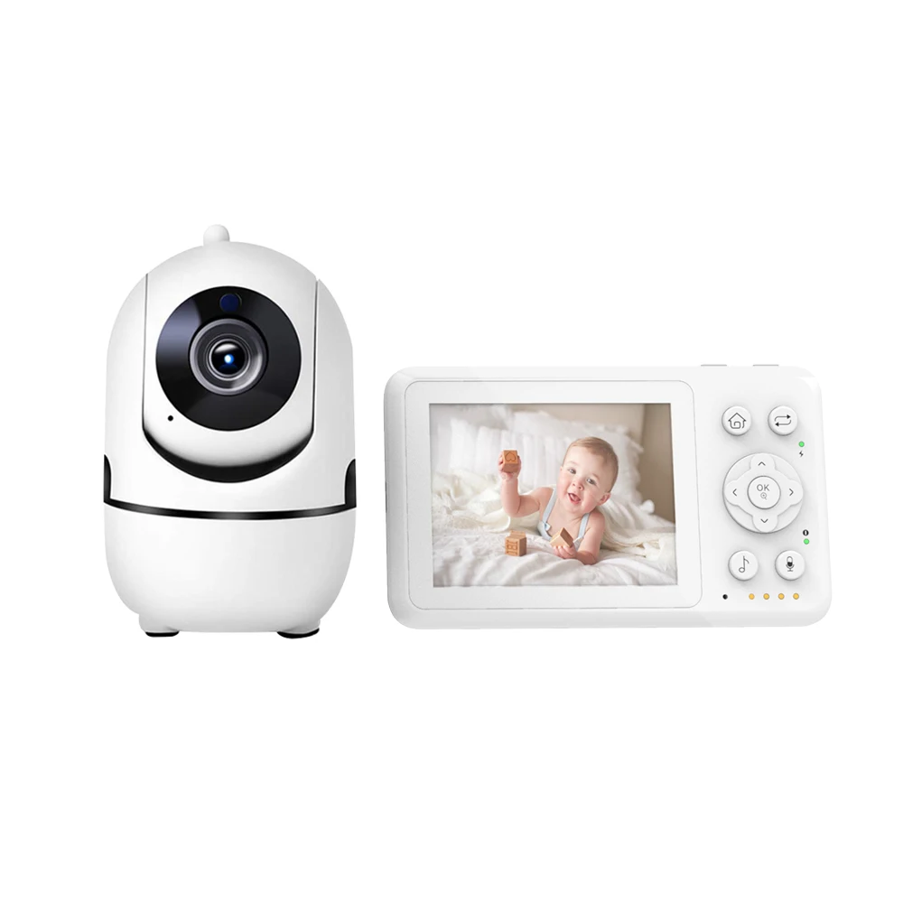 3.2Inch Wireless 2X Zoom PTZ Baby Monitor Temperature Monitoring Lullaby Babysitter Nanny Cam Intercom VOX Baby Camera
3.2Inch Wireless 2X Zoom PTZ Baby Monitor Temperature Monitoring Lullaby Babysitter Nanny Cam Intercom VOX Baby Camera