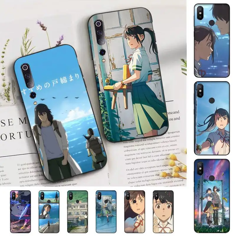 Suzume no Tojimari Phone Case for Xiaomi mi 5 6 8 9 10 lite pro SE Mix 2s 3 F1 Max2 3
Suzume no Tojimari Phone Case for Xiaomi mi 5 6 8 9 10 lite pro SE Mix 2s 3 F1 Max2 3