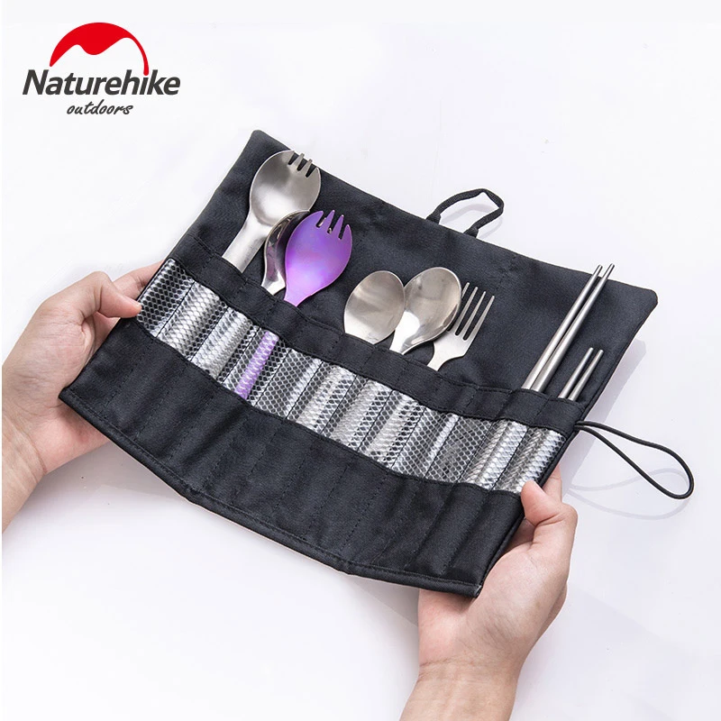 Naturehike Portable Tableware Camping Storage Bag Chopsticks Straw Knife Fork Spoon Carry Bag for Backpacking Hiking Picnic
Naturehike Portable Tableware Camping Storage Bag Chopsticks Straw Knife Fork Spoon Carry Bag for Backpacking Hiking Picnic