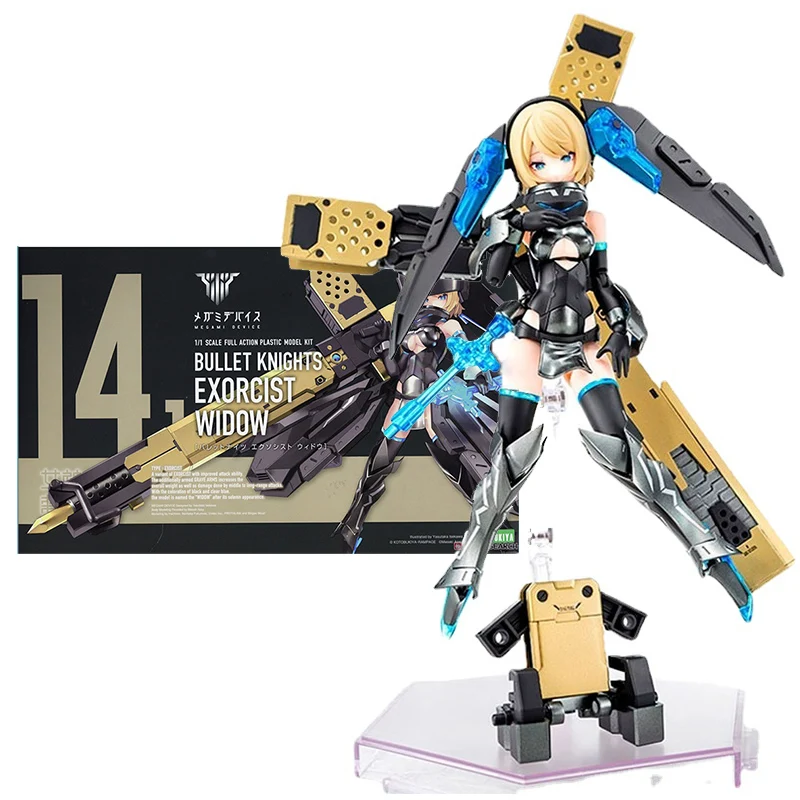Genuine Megami Device Action Figure Bullet Knights Exorcist Widow Collection rnament Anime Action Figure Toys for Children
Genuine Megami Device Action Figure Bullet Knights Exorcist Widow Collection rnament Anime Action Figure Toys for Children