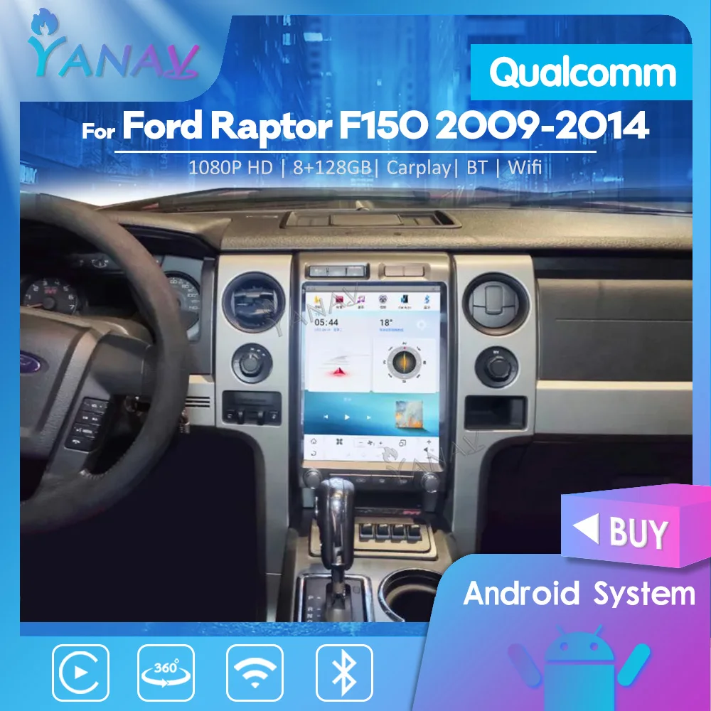 Автомобильная магнитола на Android 11,0, 8 ГБ, 128 ГБ, для Ford Raptor F150 2009-2014, мультимедийный видеоплеер, GPS-навигация, основное стерео устройство Carplay
Автомобильная магнитола на Android 11,0, 8 ГБ, 128 ГБ, для Ford Raptor F150 2009-2014, мультимедийный видеоплеер, GPS-навигация, основное стерео устройство Carplay