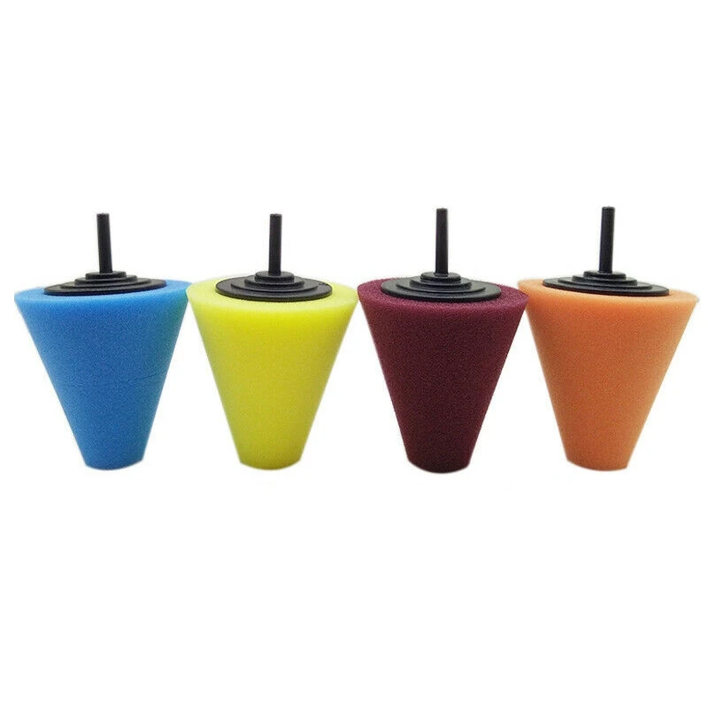 Car Wheel Hub Polish Buffing Shank Polishing Sponge Cone Metal Foam Pad For Car Wheels Car Doors And Handles 4Pcs
Car Wheel Hub Polish Buffing Shank Polishing Sponge Cone Metal Foam Pad For Car Wheels Car Doors And Handles 4Pcs