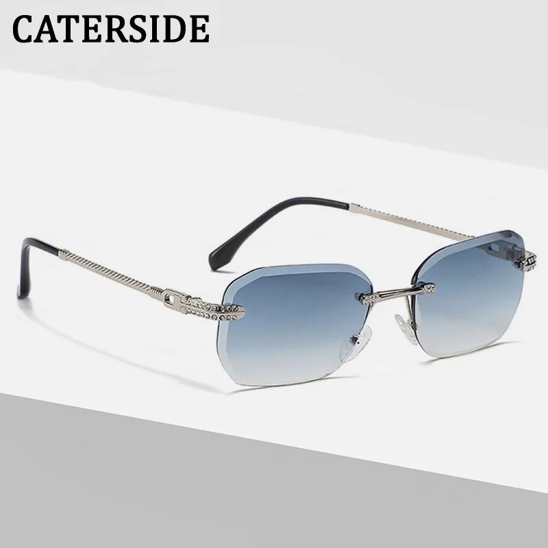 CATERSIDE Retro Square Rimless Sunglasses Women 2022 New Fashion Designer Men Sun Glasses Classic Vintage Outdoor Shades UV400
CATERSIDE Retro Square Rimless Sunglasses Women 2022 New Fashion Designer Men Sun Glasses Classic Vintage Outdoor Shades UV400