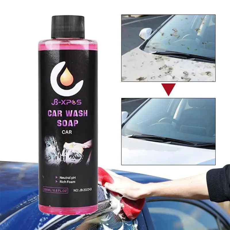 200ml Car Wash Wax Car Powerful Cleaning Shampoo Multifunctional Foam Cleaning Liquid Car Soap Fluid Car Wash Accessories
200ml Car Wash Wax Car Powerful Cleaning Shampoo Multifunctional Foam Cleaning Liquid Car Soap Fluid Car Wash Accessories