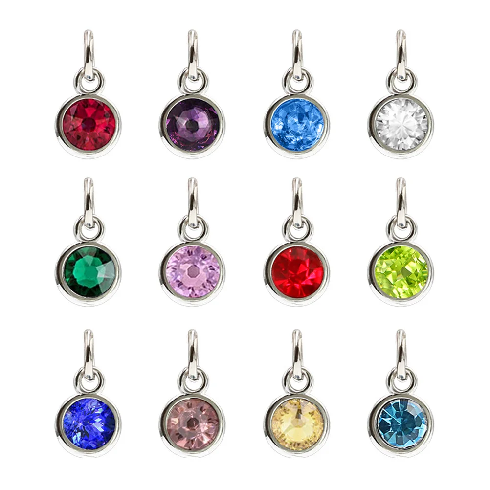 24pcs Birthstone Charms Stainless Steel Birthstone Pendants Round Charm for DIY Necklace Bracelet Earring Jewelry Making
24pcs Birthstone Charms Stainless Steel Birthstone Pendants Round Charm for DIY Necklace Bracelet Earring Jewelry Making