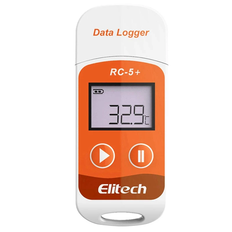 Elitech 3X RC-5+ PDF USB Temperature Data Logger Reusable Recorder 32000 Points For Refrigeration, Cold Chain Transport
Elitech 3X RC-5+ PDF USB Temperature Data Logger Reusable Recorder 32000 Points For Refrigeration, Cold Chain Transport