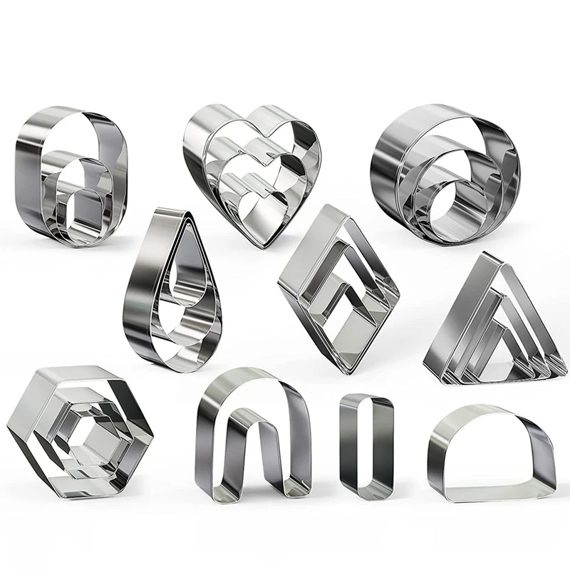 24Pcs Polymer Clay Cutters Polymer Clay Tool Kit Clay Earring Cutters For Polymer Clay Jewelry, Clay Earring Cutters
24Pcs Polymer Clay Cutters Polymer Clay Tool Kit Clay Earring Cutters For Polymer Clay Jewelry, Clay Earring Cutters