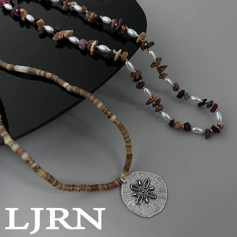 2022 New Beaded Necklace Metal Pendant Chinese Pearl Irregular Vintage Retro Stacked Choker for Women Jewelry Party
2022 New Beaded Necklace Metal Pendant Chinese Pearl Irregular Vintage Retro Stacked Choker for Women Jewelry Party