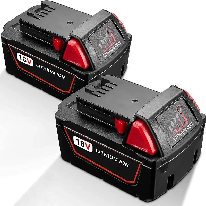 Литий-ионные аккумуляторы 18 в 1850 Ач для Milwaukee M18, аккумулятор 48-11-1862 48-11-1840 48-11-1828 48-11-1815, электроинструменты
Литий-ионные аккумуляторы 18 в 1850 Ач для Milwaukee M18, аккумулятор 48-11-1862 48-11-1840 48-11-1828 48-11-1815, электроинструменты
