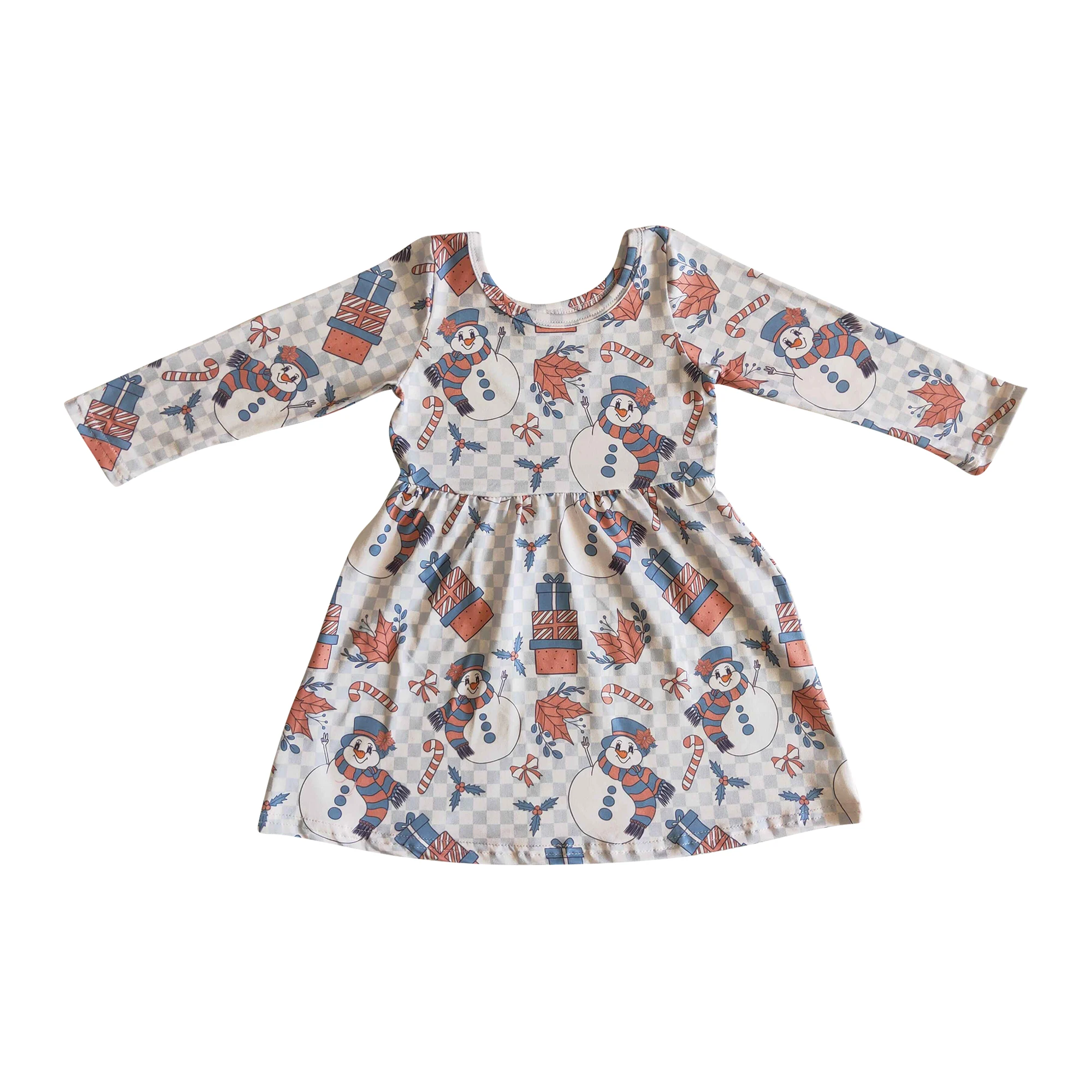 RTS NO MOQ Baby girls long sleeve Christmas Snowman dress kids party dress children boutique dress kids dress baby dress
RTS NO MOQ Baby girls long sleeve Christmas Snowman dress kids party dress children boutique dress kids dress baby dress