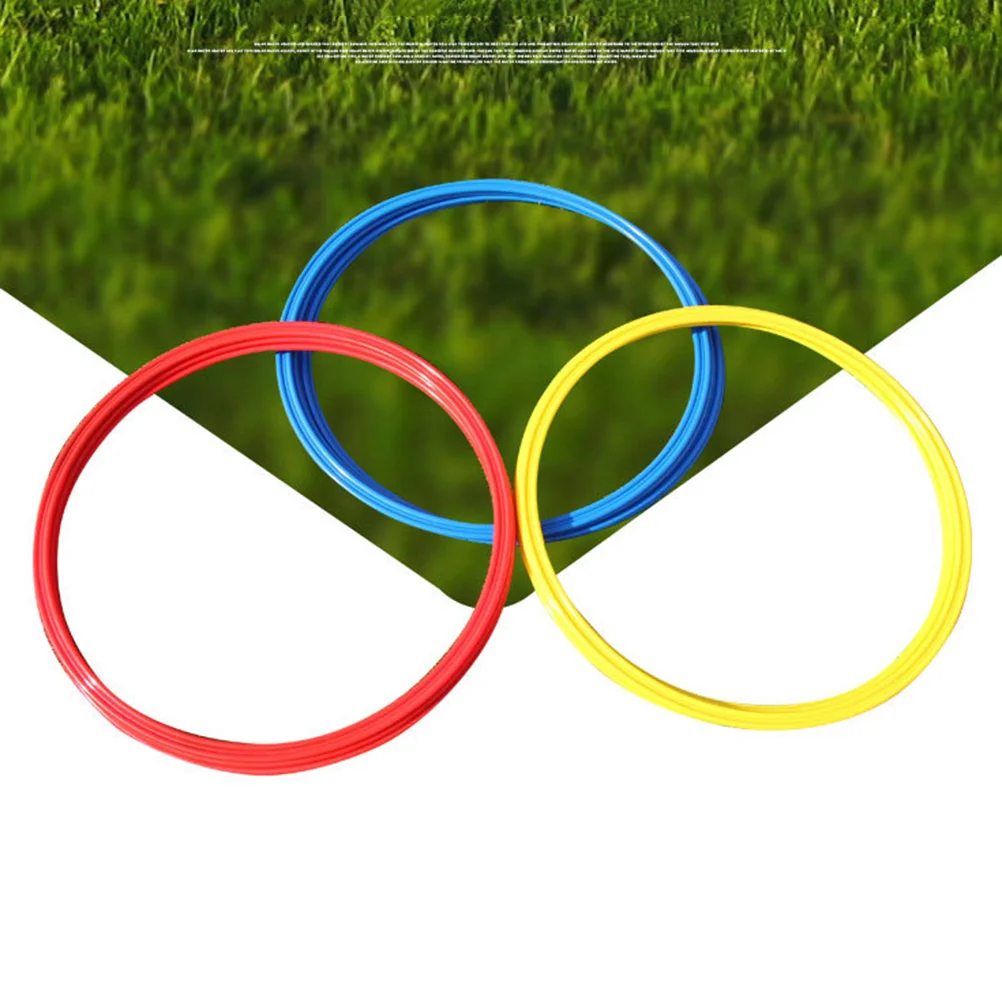 6PCS Soccer Agility Rings ABS Football Training Equipment Pace Lap Football Soccer Accessories
6PCS Soccer Agility Rings ABS Football Training Equipment Pace Lap Football Soccer Accessories