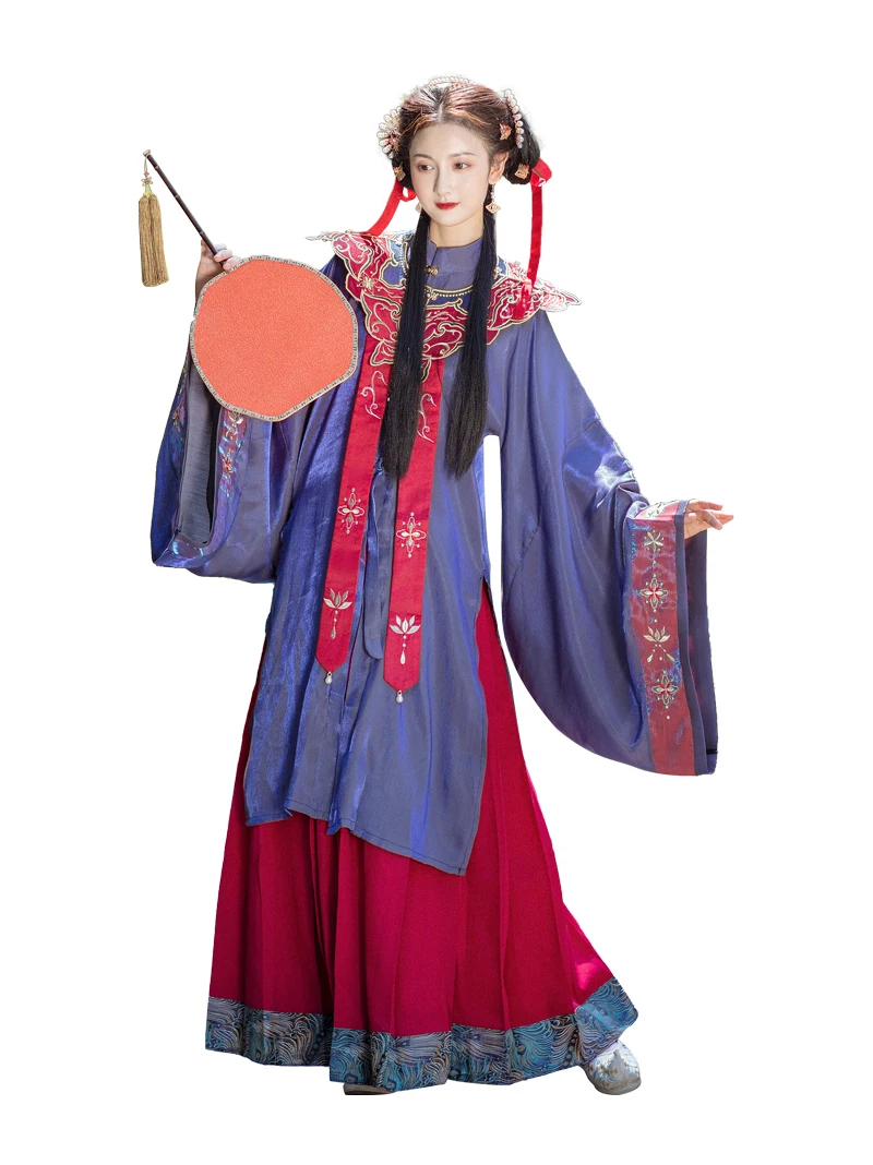 Myvision, оригинальная Женская длинная Плиссированная юбка с вышивкой Hanfu, династия Мин, традиционная этническая фея
Myvision, оригинальная Женская длинная Плиссированная юбка с вышивкой Hanfu, династия Мин, традиционная этническая фея