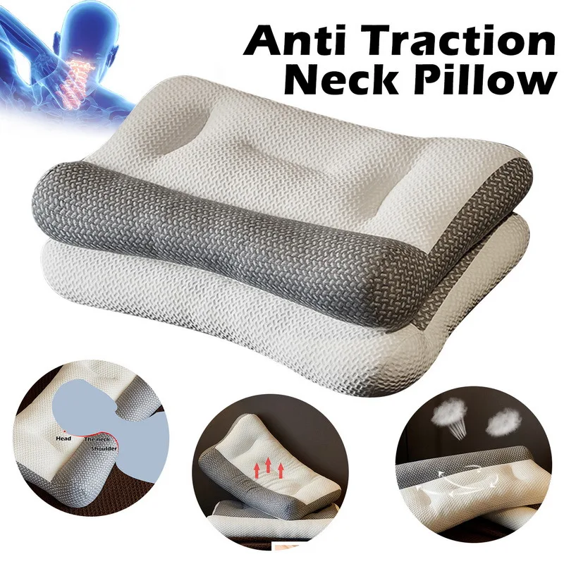 Ergonomic Sleeping Pillow Memory Orthopedic Correction Repair Traction Pillows Neck Pain Relief Pillow for Adult Sleeper
Ergonomic Sleeping Pillow Memory Orthopedic Correction Repair Traction Pillows Neck Pain Relief Pillow for Adult Sleeper