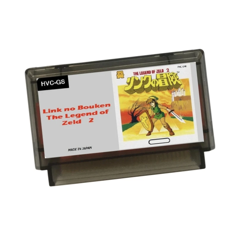 Zeld@ II 2 Japanese (FDS Emulated) Game Cartridge for FC Console 60Pins Video Game Card
Zeld@ II 2 Japanese (FDS Emulated) Game Cartridge for FC Console 60Pins Video Game Card