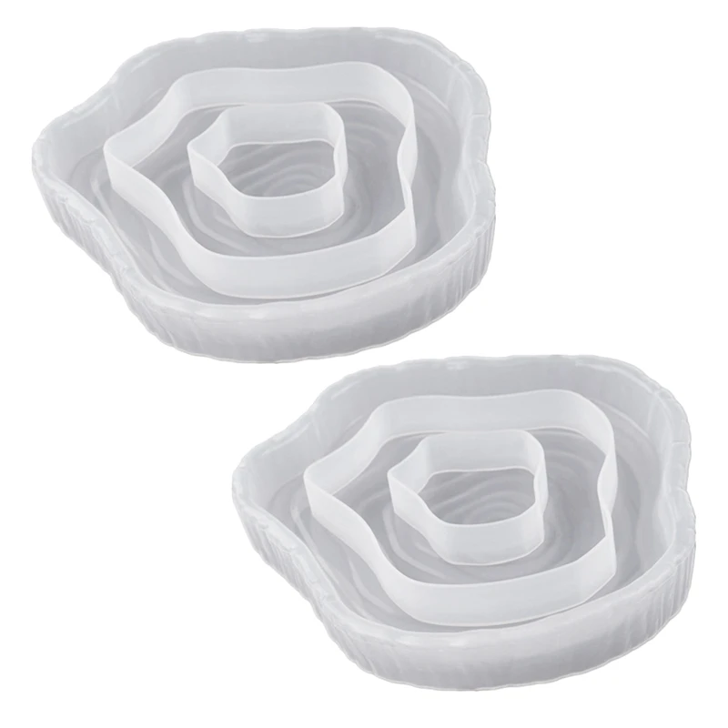 2 Pack Stump Ashtray Resin Mold,Irregular Cosmetic Tray Epoxy Silicone Mold,Jewelry Storage Container,Dish,DIY Crafts
2 Pack Stump Ashtray Resin Mold,Irregular Cosmetic Tray Epoxy Silicone Mold,Jewelry Storage Container,Dish,DIY Crafts