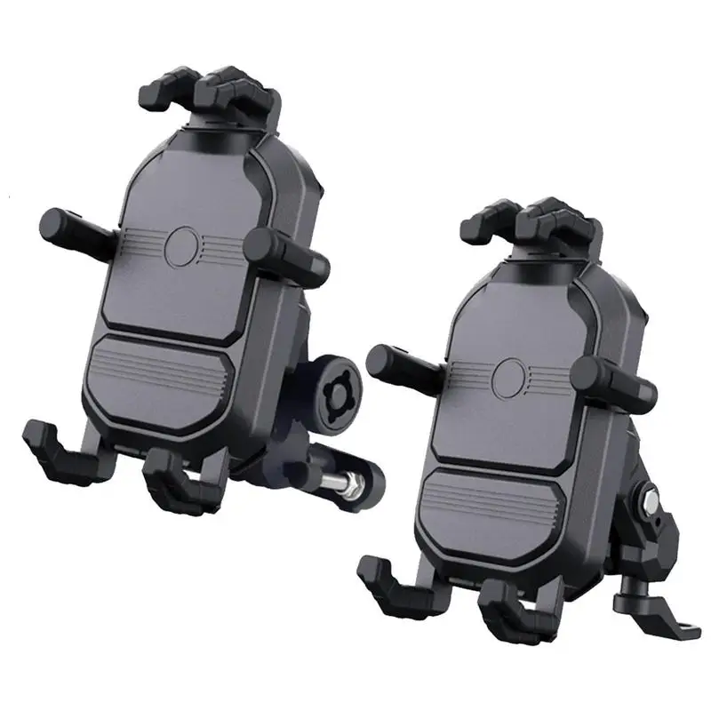 Motorcycle Phone Mount Holder Shockproof Mobile Bracket Safety Lock Phone Clip Universal Handlebar Bracket For Bike Navigation
Motorcycle Phone Mount Holder Shockproof Mobile Bracket Safety Lock Phone Clip Universal Handlebar Bracket For Bike Navigation
