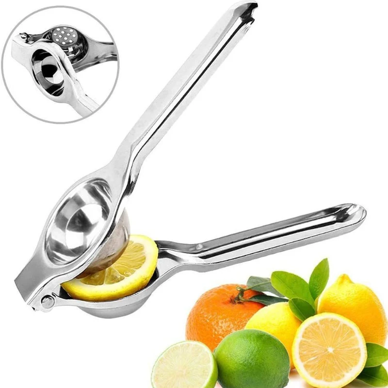 Citrus Lemon Press Manual Juicer Stainless Steel Metal Squeeze Juicer Fruit Orange Lemon Kitchen lemon squeezer Tool Accessories
Citrus Lemon Press Manual Juicer Stainless Steel Metal Squeeze Juicer Fruit Orange Lemon Kitchen lemon squeezer Tool Accessories